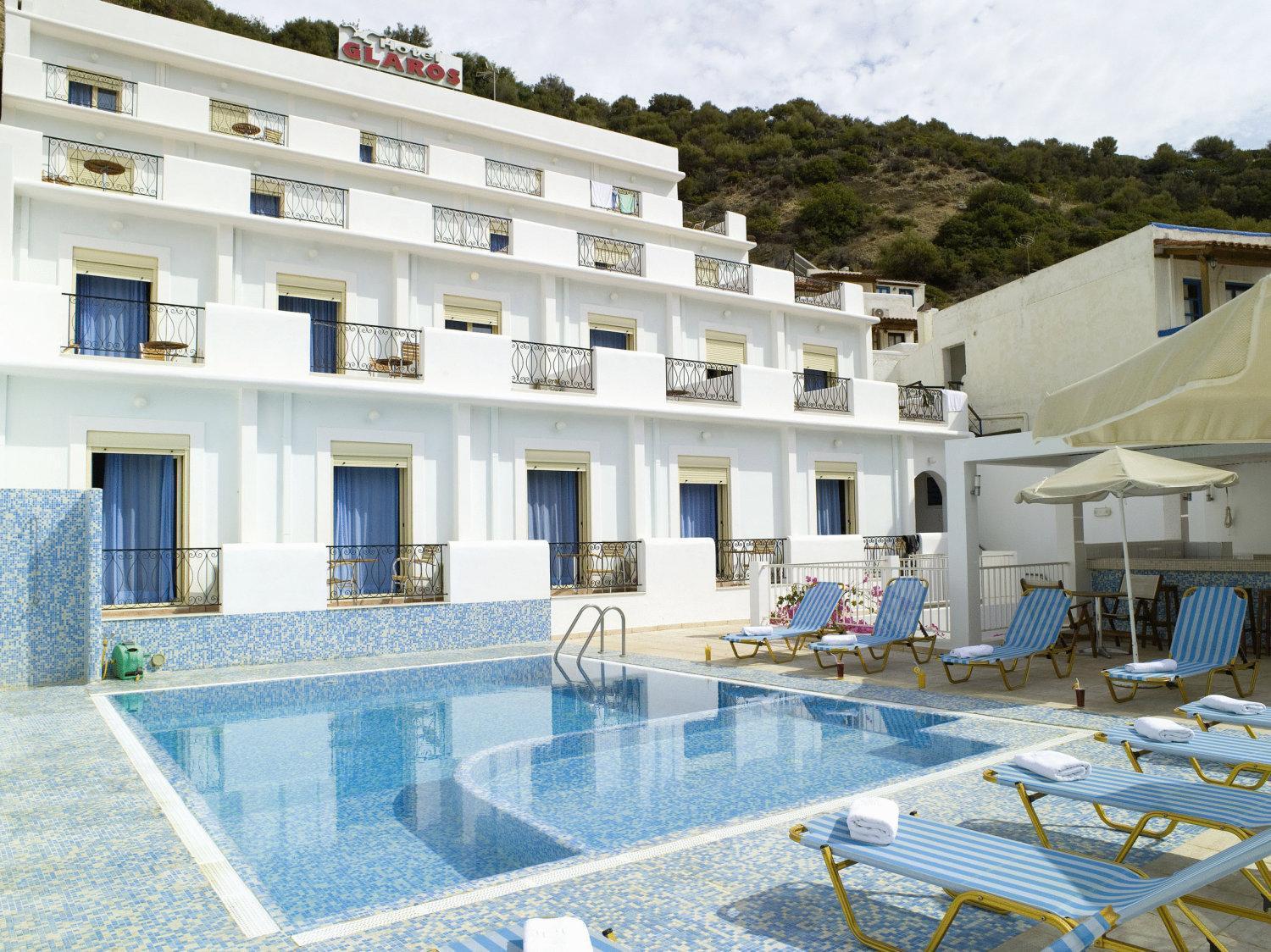 Glaros Hotel Apartment Агиа Галини Экстерьер фото