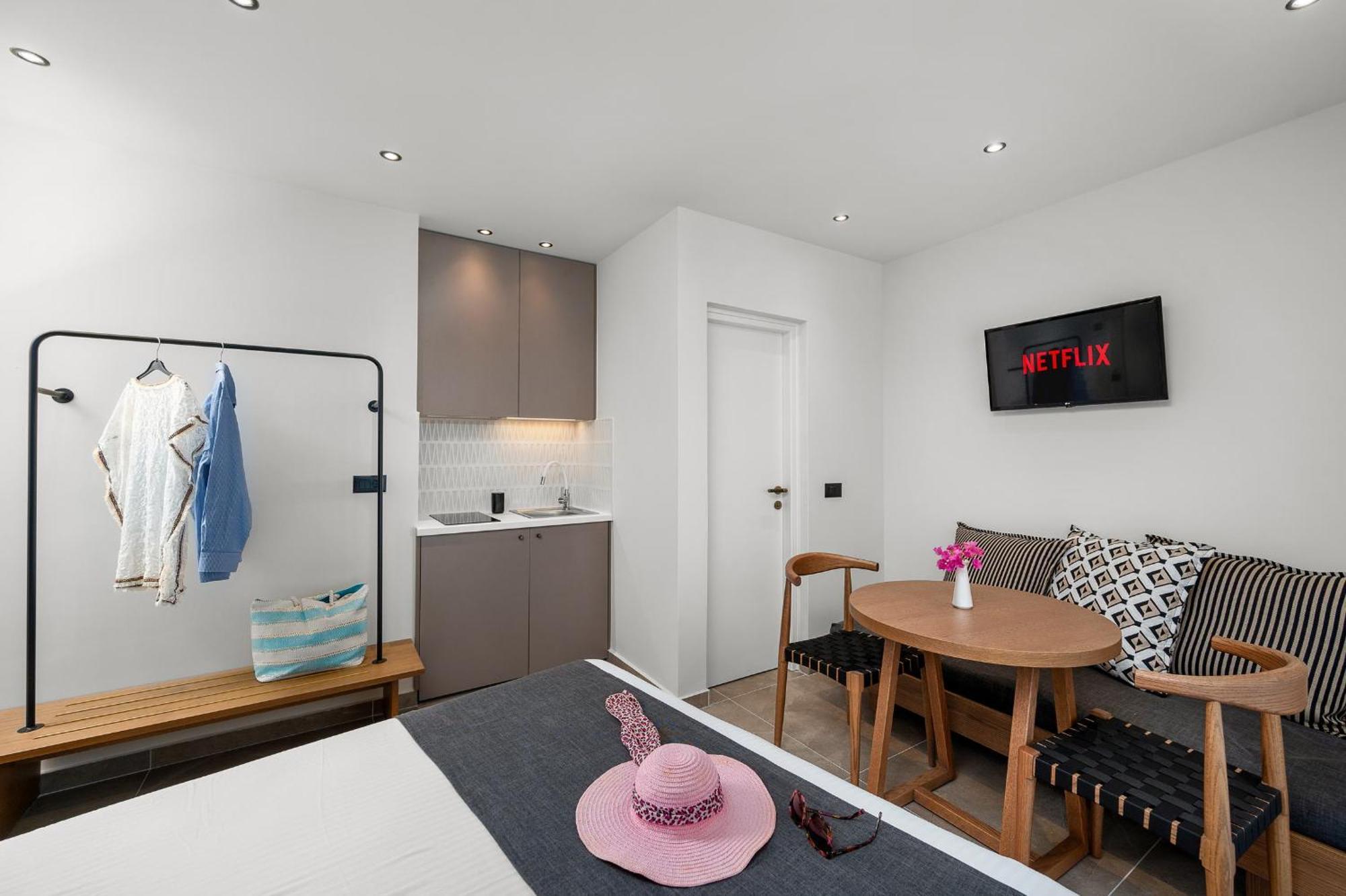 Glaros Hotel Apartment Агиа Галини Экстерьер фото